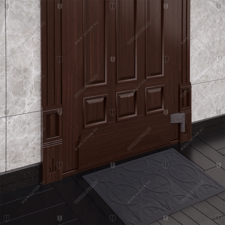 Пулестойкая бронированная входная дверь "Поликсо" БАСТИОН-2 BR4_12