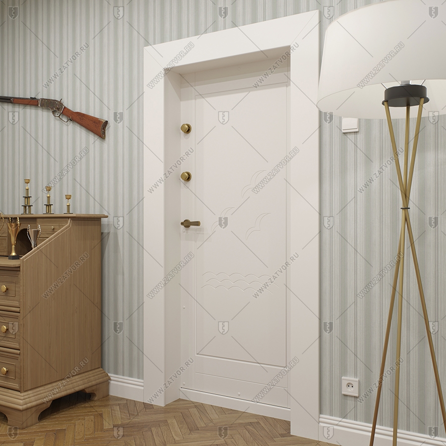 Взломостойкая сейфовая дверь "Африк" БАСТИОН-5_5