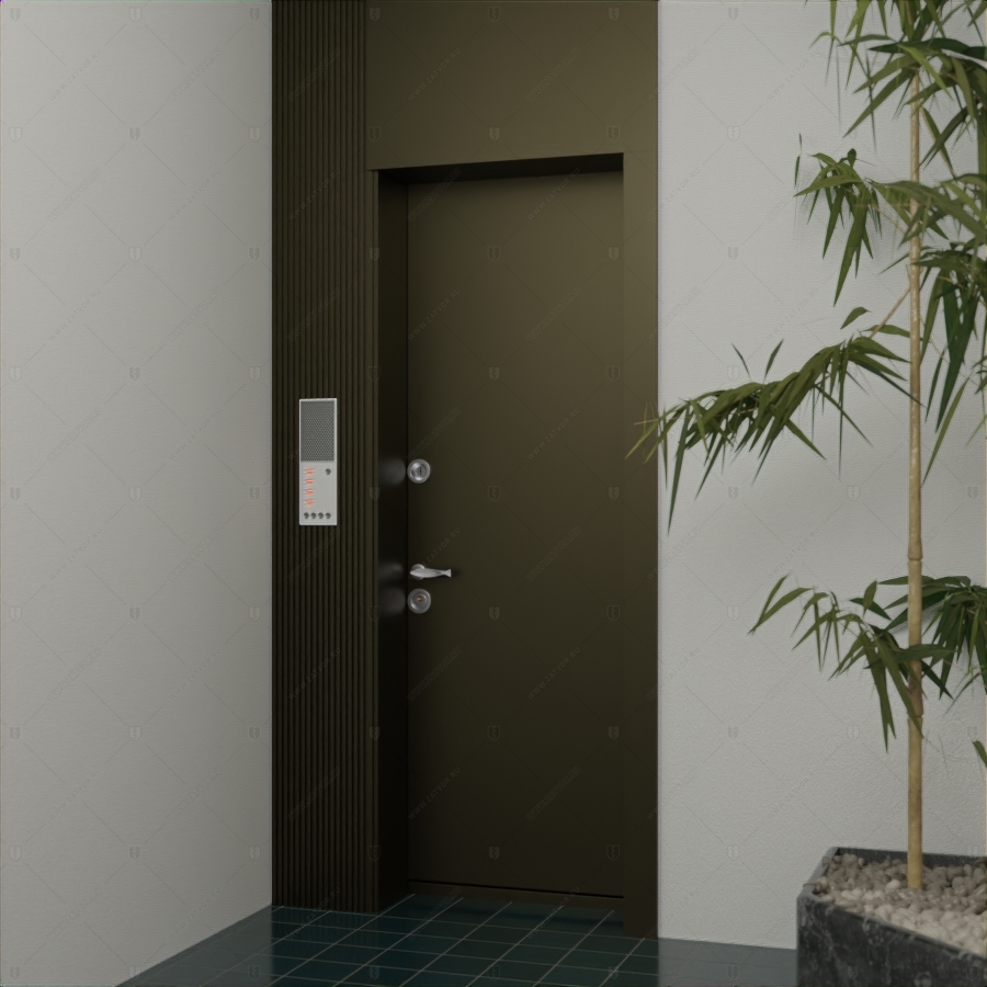 Пожаростойкая внутренняя входная дверь "Рек" БАСТИОН-3 BR4 EIS60_5