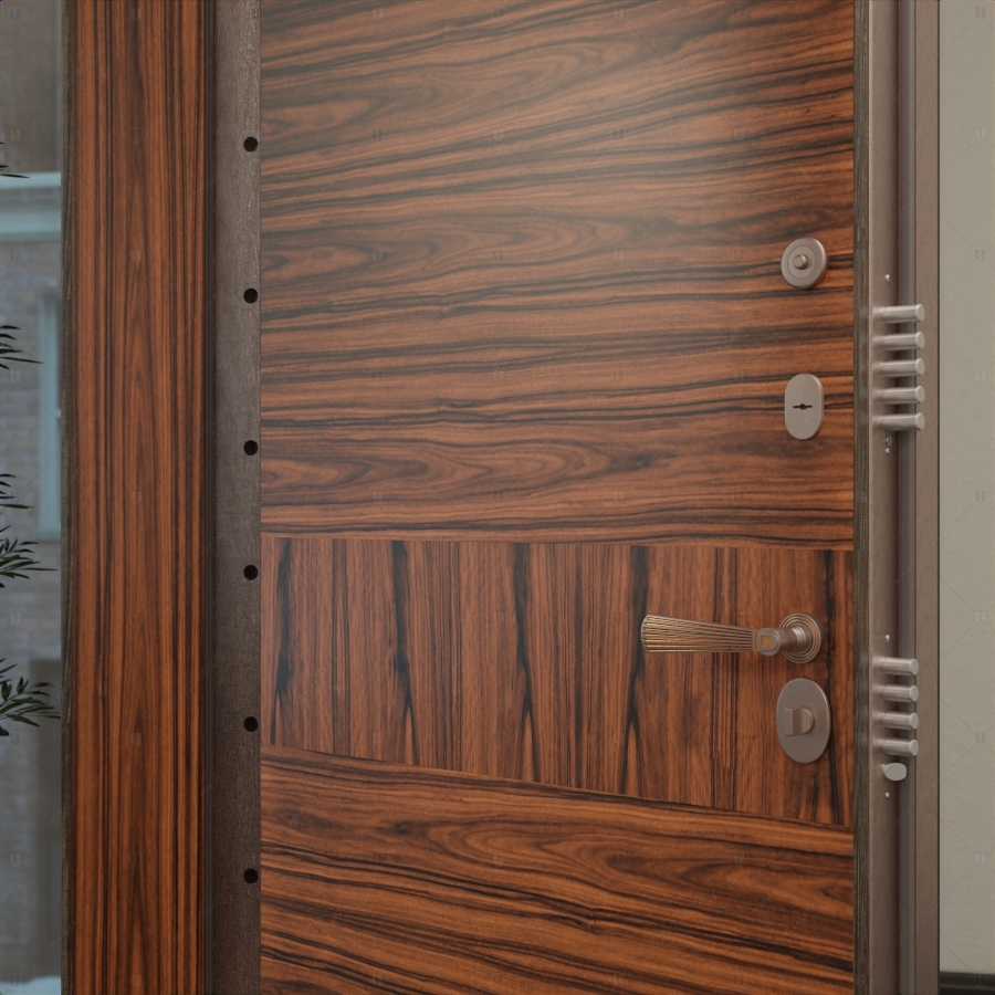 Пожаростойкая входная стальная дверь БАСТИОН-3 EIS60_9