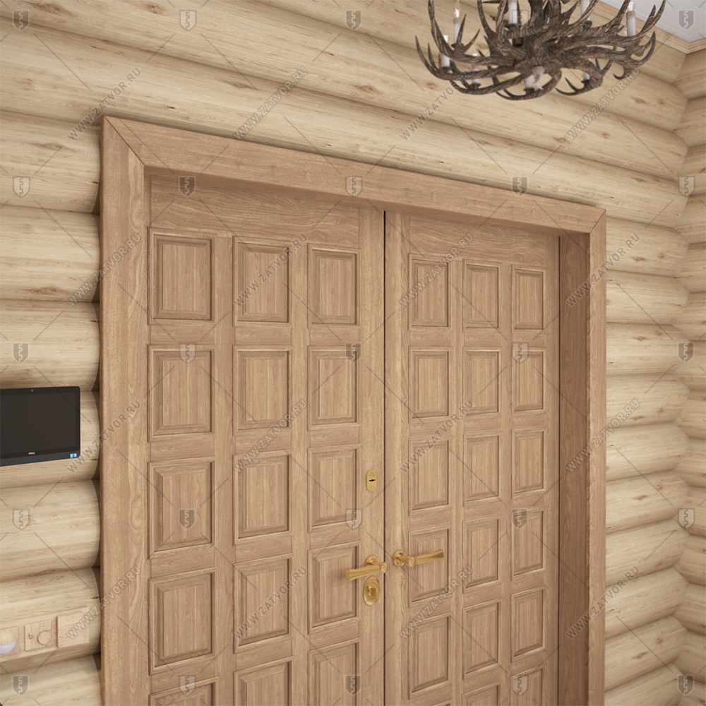 Входная группа для коттеджа на базе "Фоя" БАСТИОН-2_15