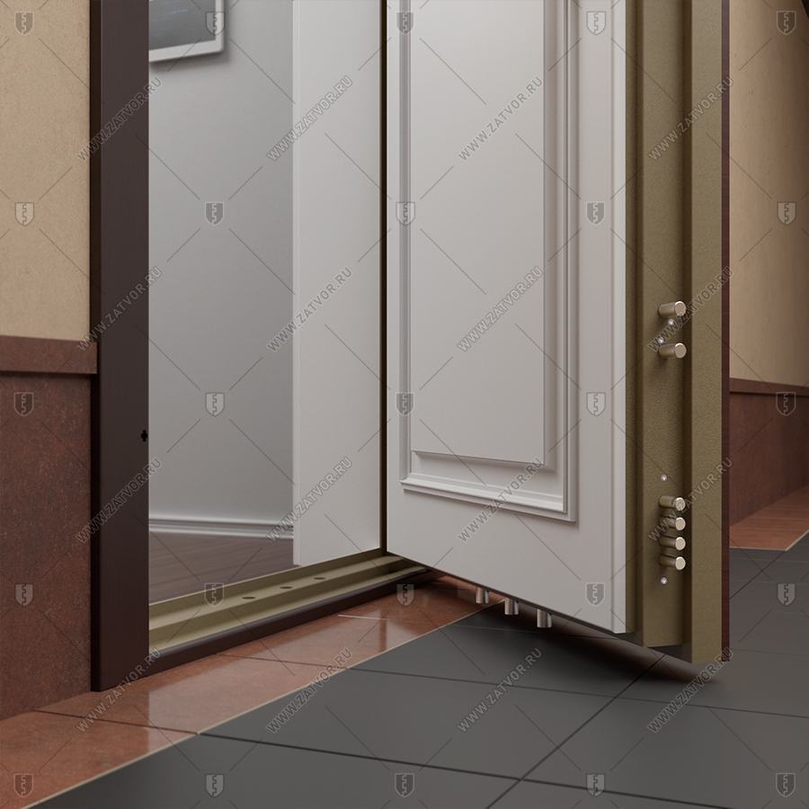 Пожаростойкая бронированная входная дверь "Элент" БАСТИОН-3 BR4 EIS60_13