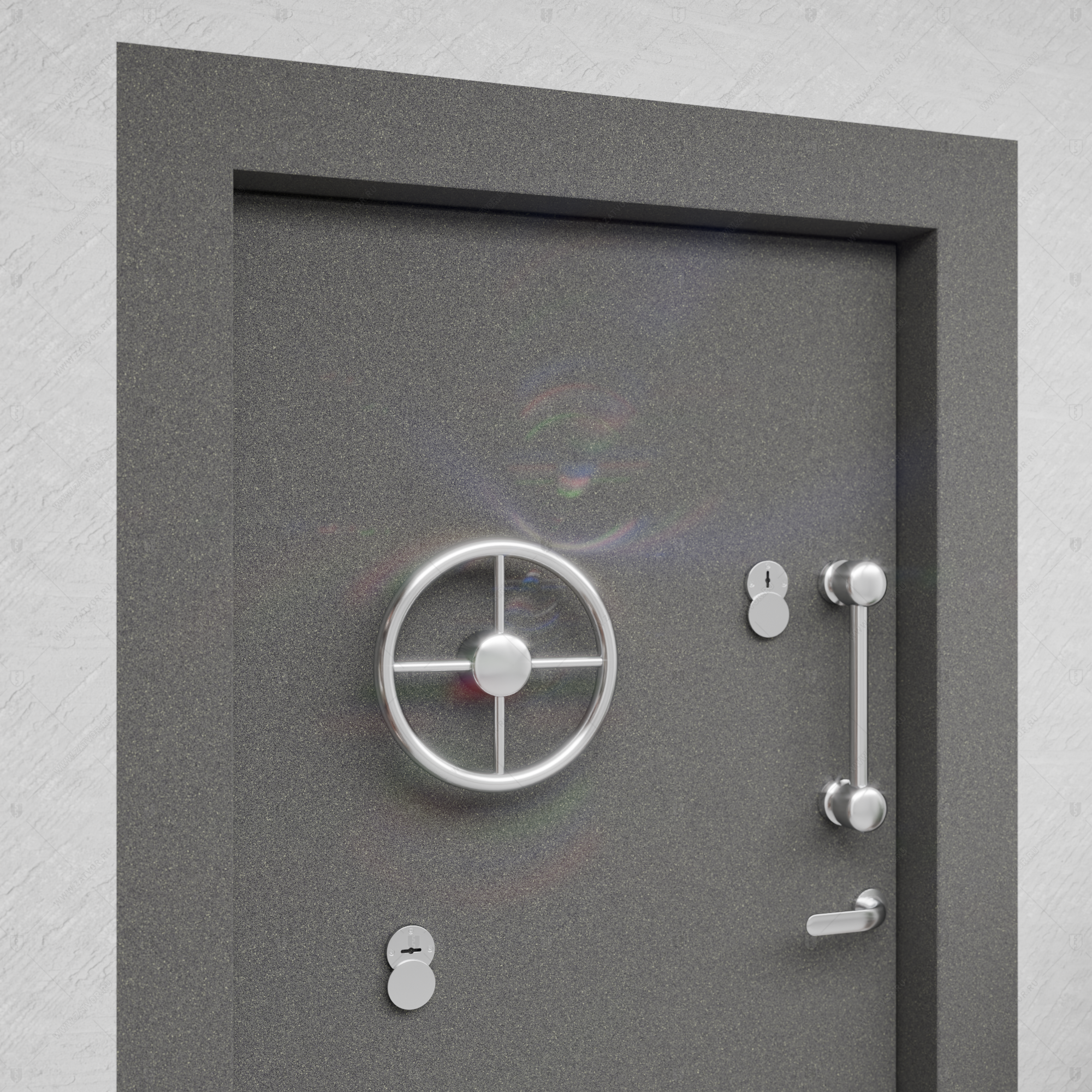 Пожаростойкая бронированная внутренняя стальная дверь "Галена" БАСТИОН-7_8