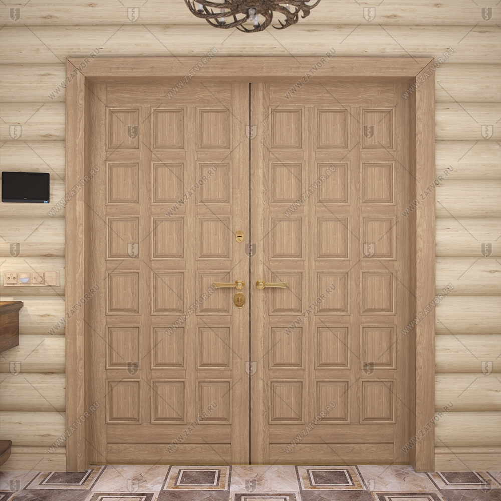 Входная группа для коттеджа на базе "Фоя" БАСТИОН-2_3