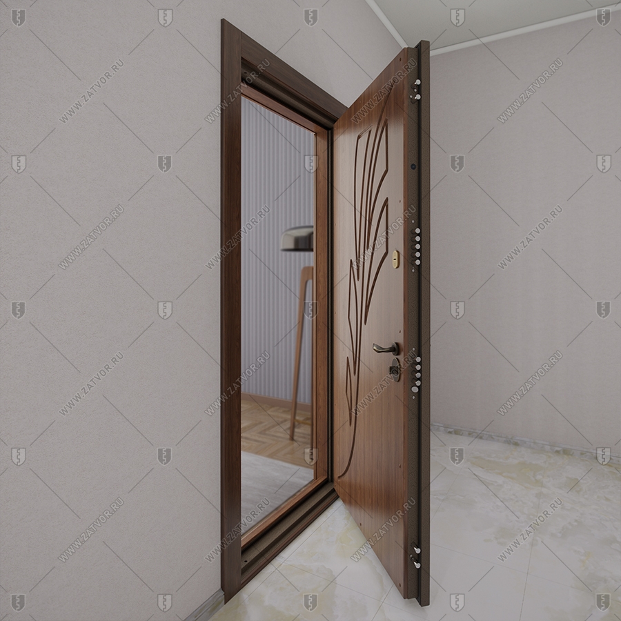 Входная стальная дверь "Дзета" СуперЛюкс_6