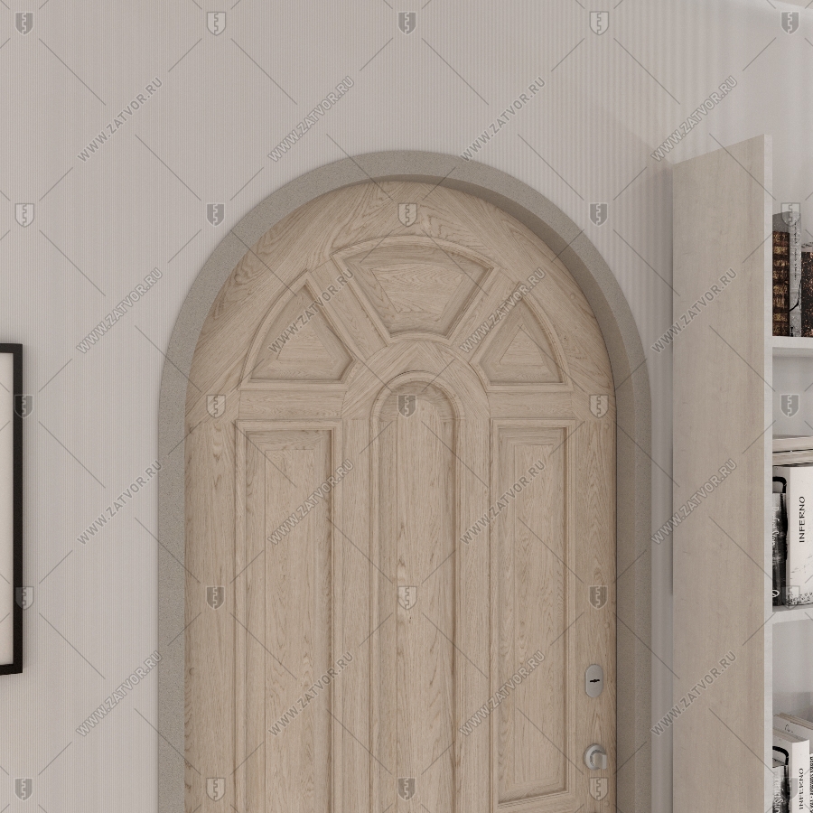 Арочная входная дверь "Климена" БАСТИОН-2_11
