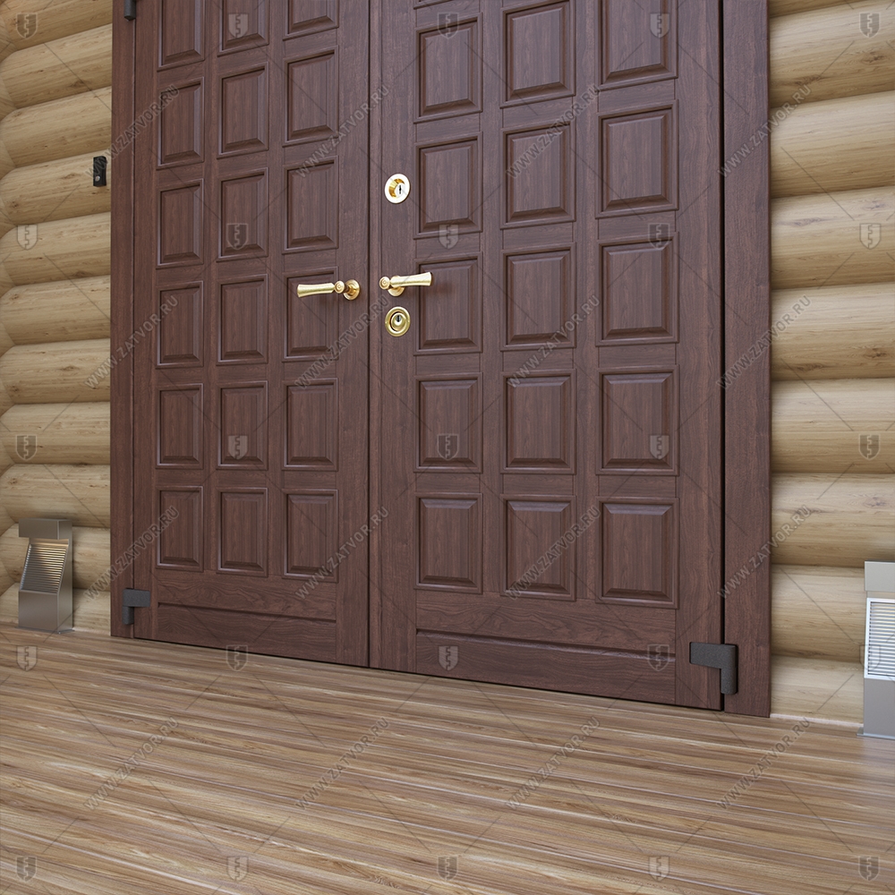 Входная группа для коттеджа на базе "Фоя" БАСТИОН-2_16