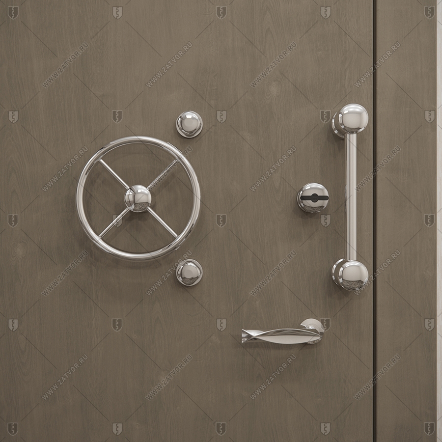 Внутренняя сейфовая стальная дверь "Прометей" БАСТИОН-8_14