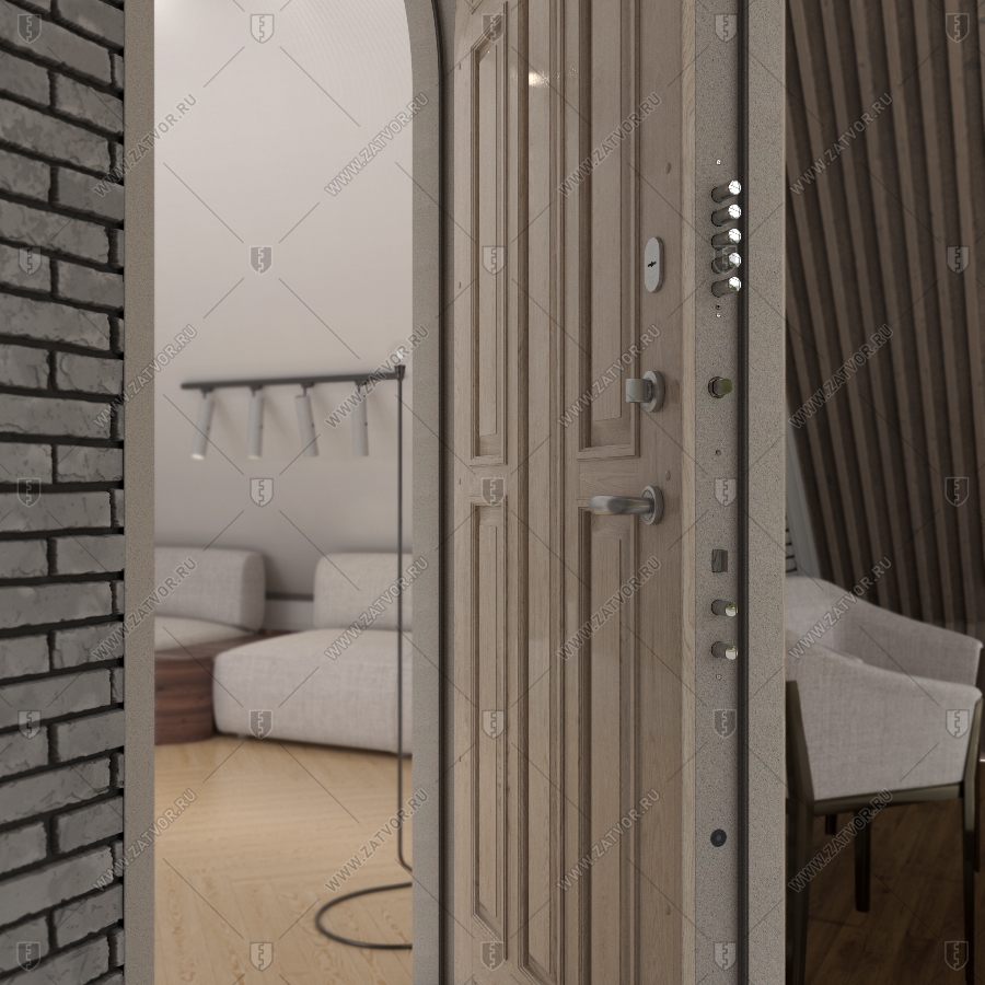 Арочная входная дверь "Климена" БАСТИОН-2_9