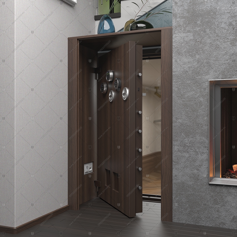 Защитная дверь "Ройк" БАСТИОН-3_4