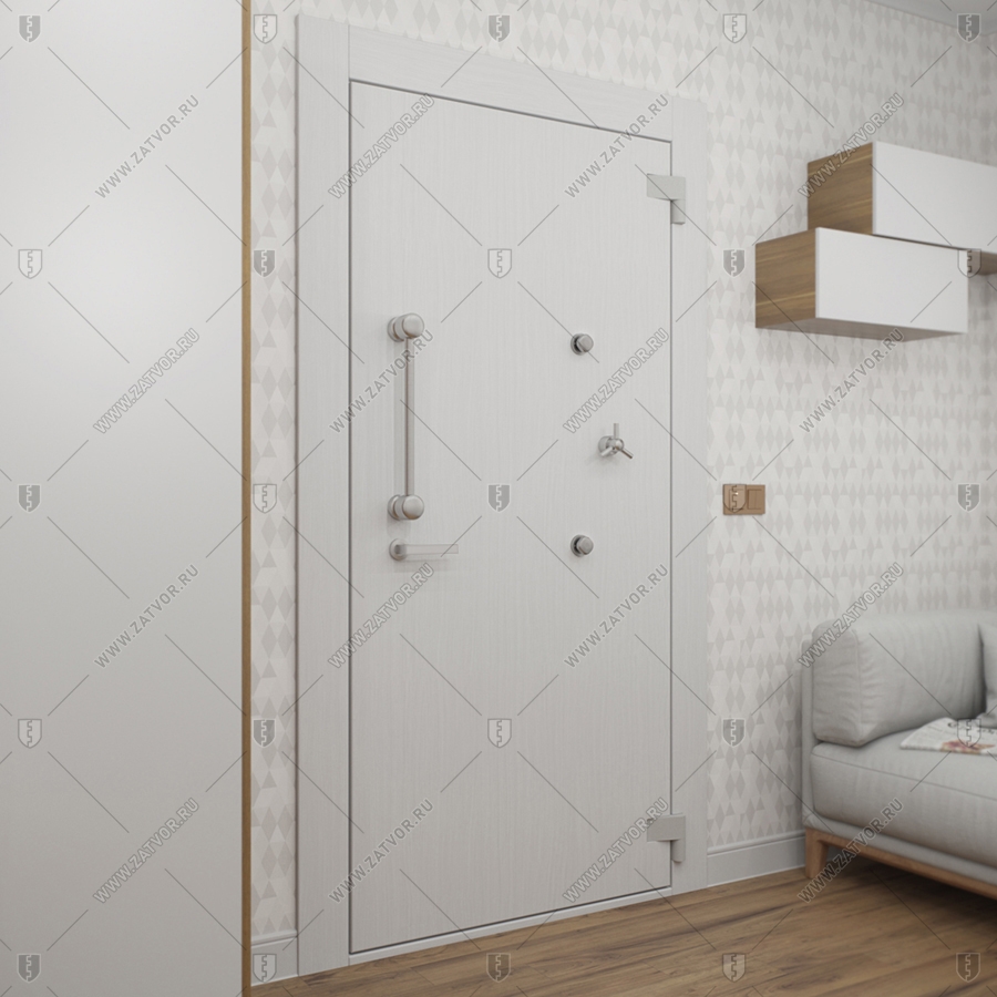 Взломостойкая внутренняя пожаростойкая сейфовая дверь "Апелиот" БАСТИОН-5 EIS60_4