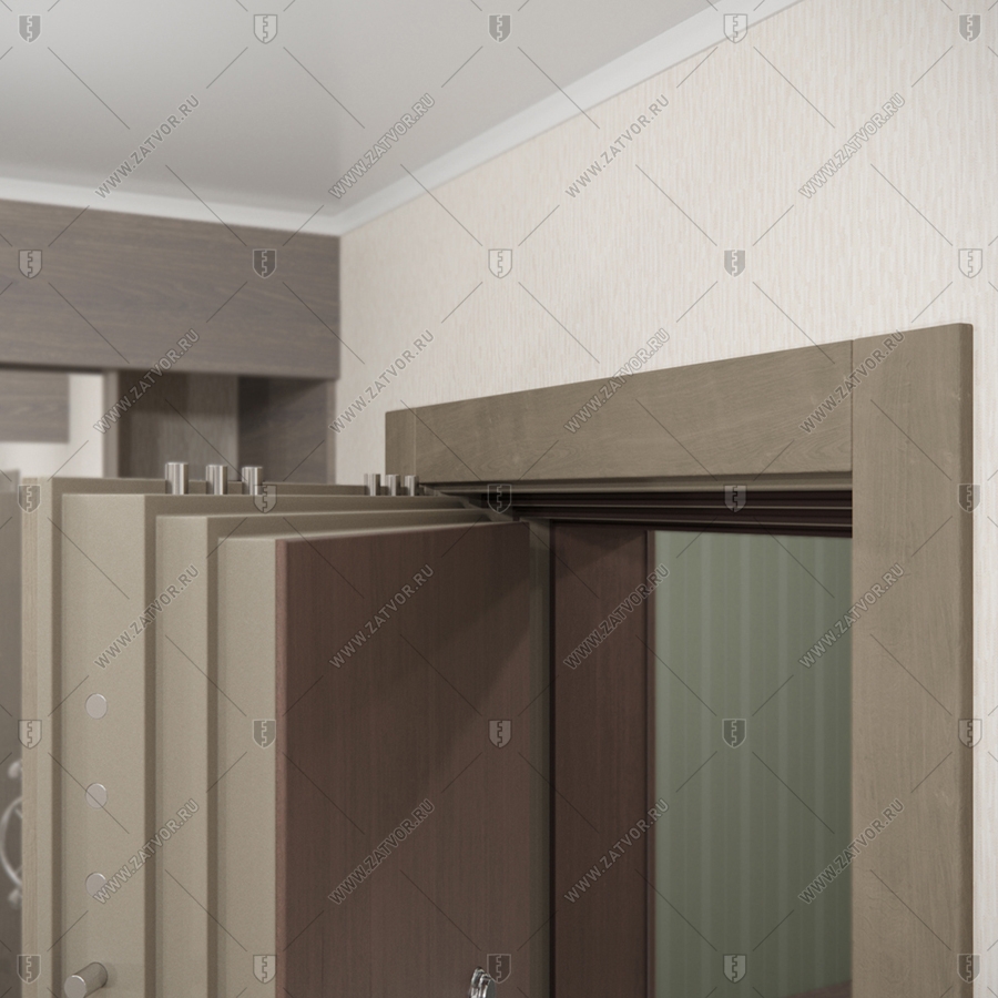 Внутренняя сейфовая стальная дверь "Прометей" БАСТИОН-8_13