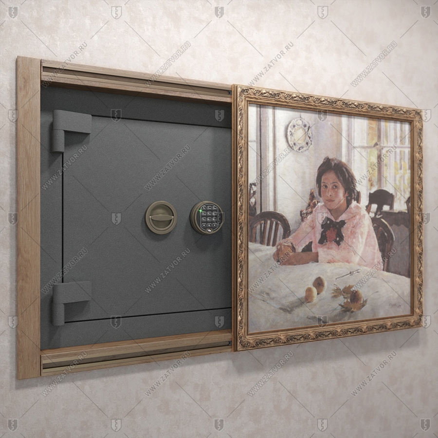 Сейф огневзломостойкий Квирин пожаростойкий в гардероб (II класс)_7
