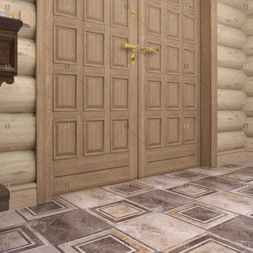 Входная группа для коттеджа на базе "Фоя" БАСТИОН-2_17