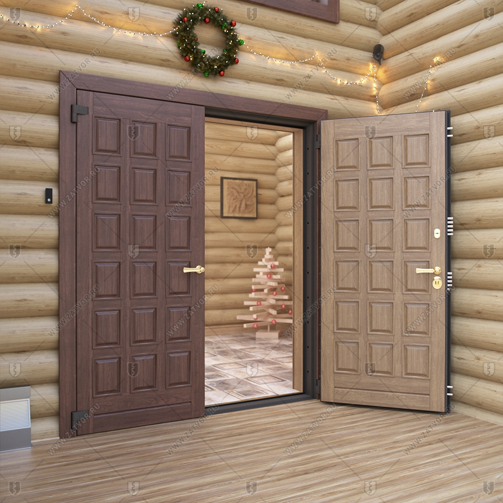 Входная группа для коттеджа на базе "Фоя" БАСТИОН-2_10