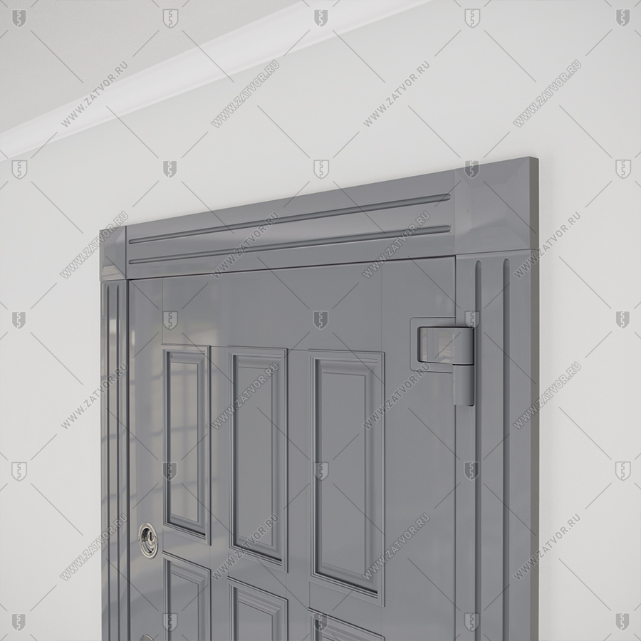 Входная взломостойкая дверь "Эмфрит" БАСТИОН-3 с лакировкой Люкс_10