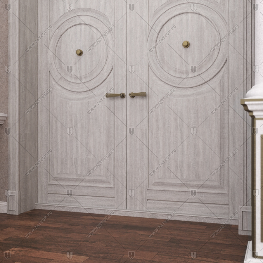 Двустворчатая входная дверь "Паллант" БАСТИОН-3_17