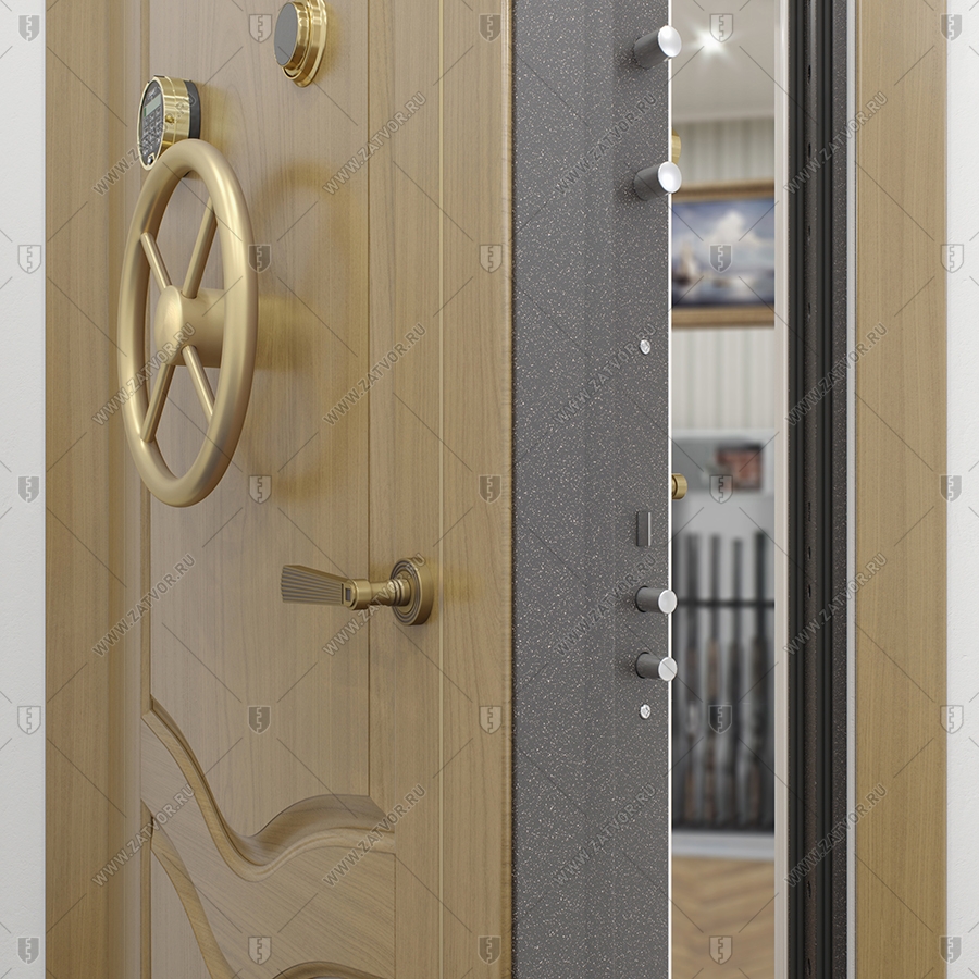 Взломостойкая сейфовая дверь "Африк" БАСТИОН-5_8