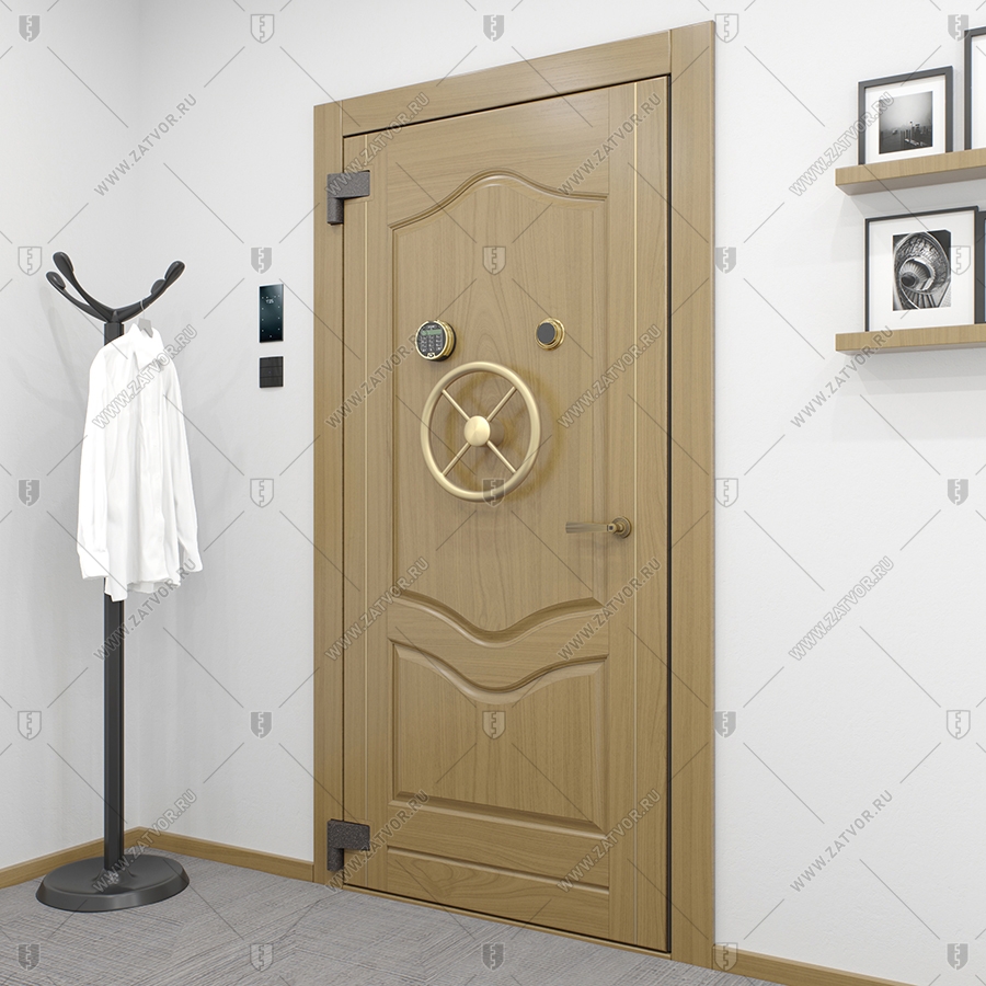 Взломостойкая сейфовая дверь "Африк" БАСТИОН-5_4