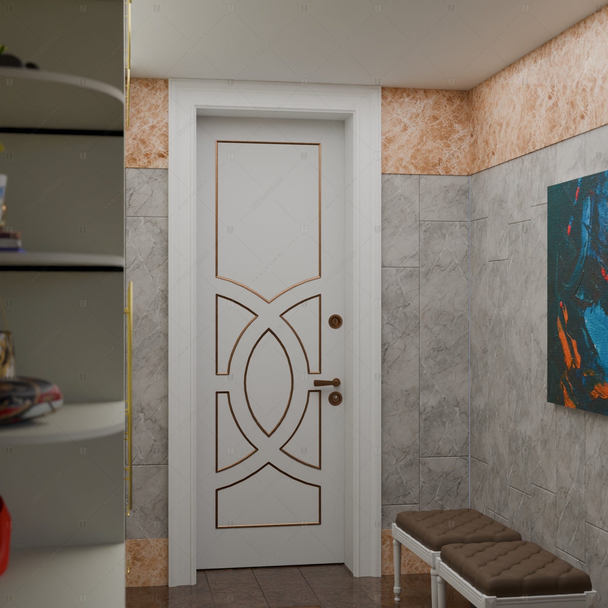 Взломостойкая входная дверь "Аркадия" БАСТИОН-1_5