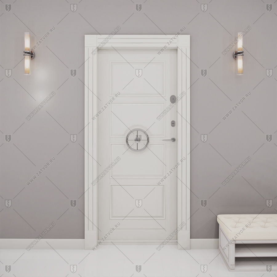 Входная взломостойкая дверь "Эмфрит" БАСТИОН-3 с лакировкой Люкс_3