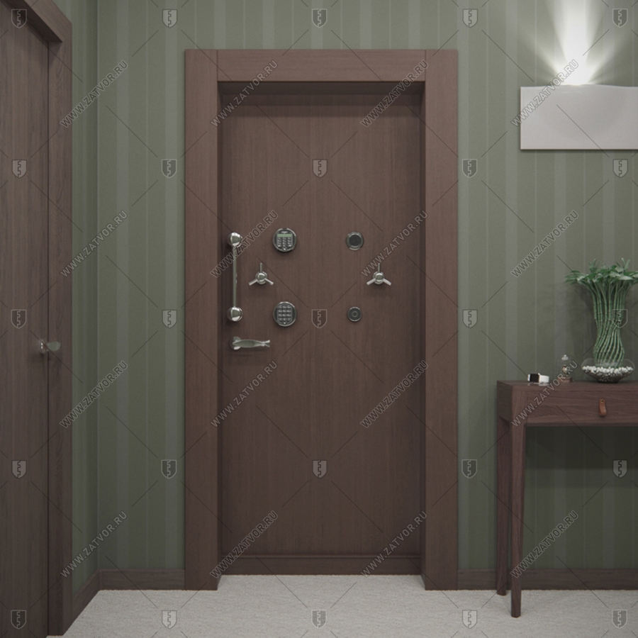 Внутренняя сейфовая стальная дверь "Прометей" БАСТИОН-8_3