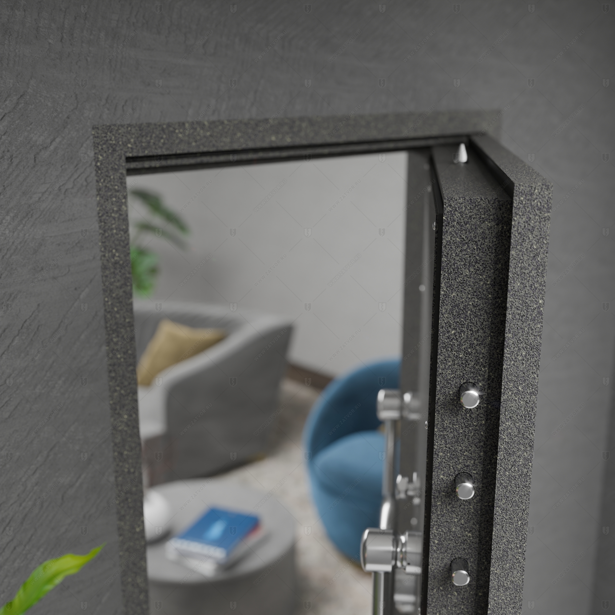 Пожаростойкая стальная дверь "Иапег" БАСТИОН-1_26