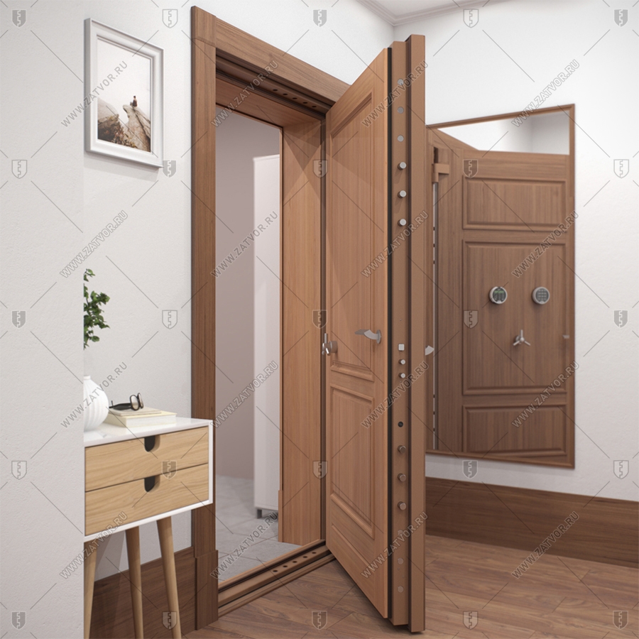 Взломостойкая пожаростойкая сейфовая дверь "Энкелад" БАСТИОН-3_6