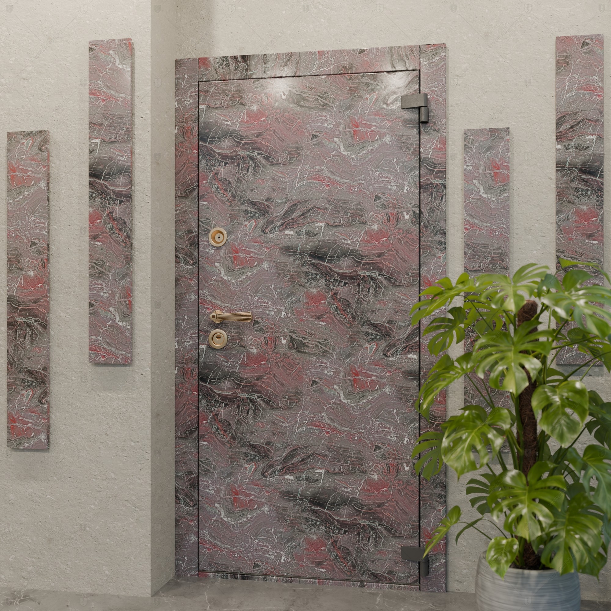 Взломостойкая входная дверь "Рия" БАСТИОН-2_4