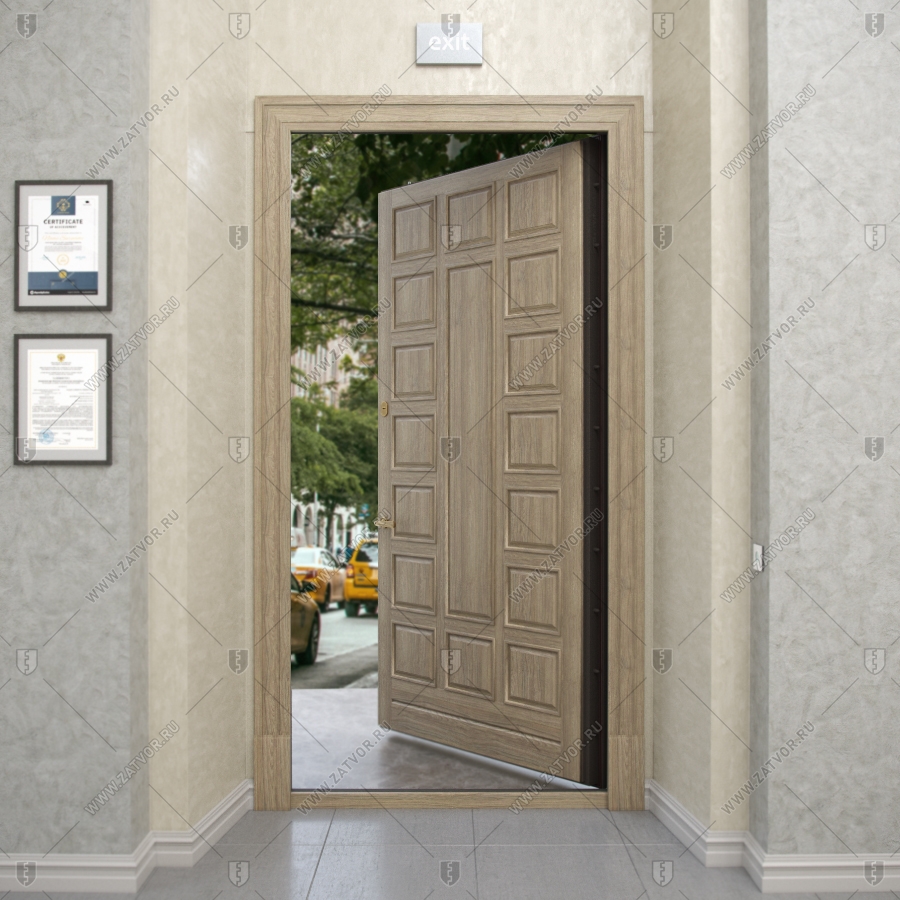 Входная группа для офиса "Урония" БАСТИОН-2_7