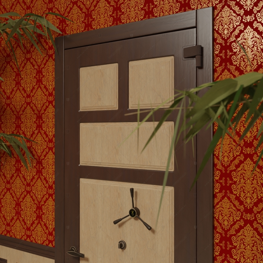 Взломостойкая внутренняя сейфовая дверь "Айса" БАСТИОН-3_11