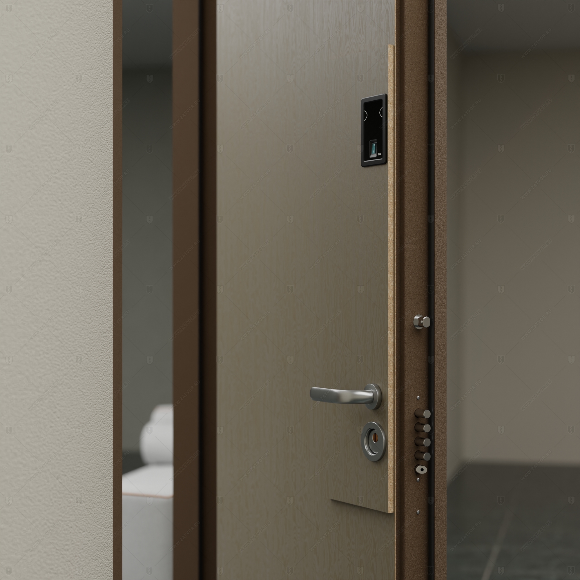 Взломостойкая входная дверь "Евримедонт" БАСТИОН-1 без облицовки_9