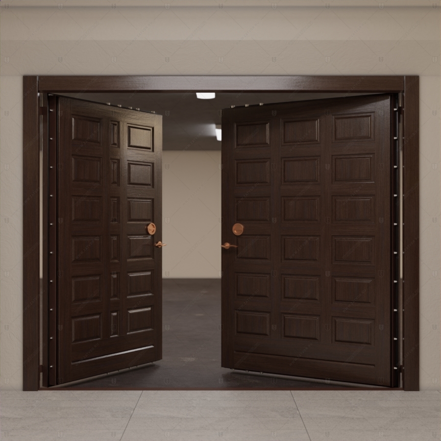 Пожаростойкие стальные ворота "Пик" БАСТИОН-3 EIS60_7