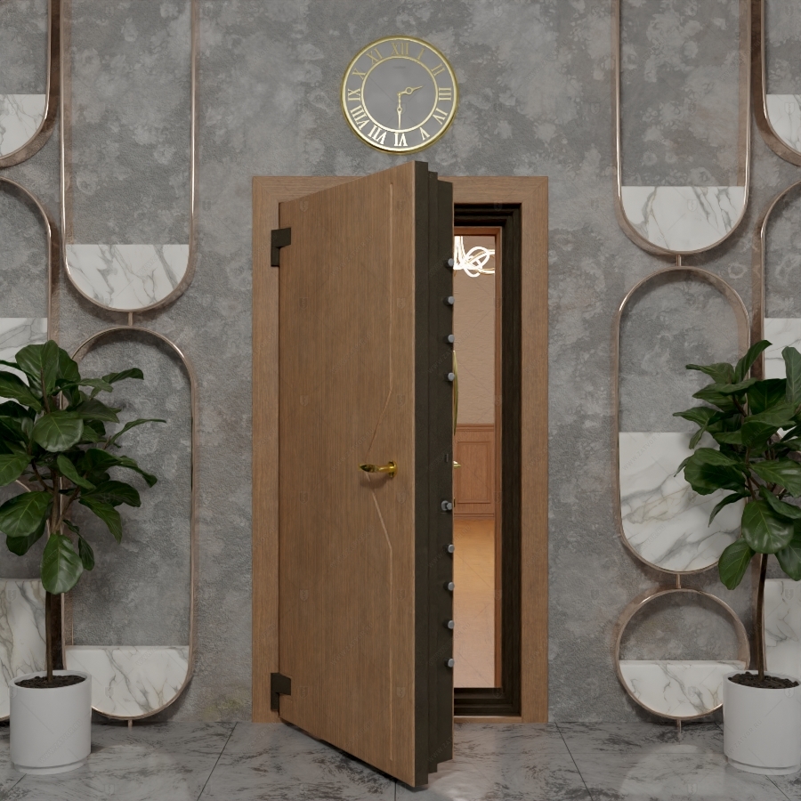 Взломостойкая сейфовая дверь "Липс" БАСТИОН-5_6