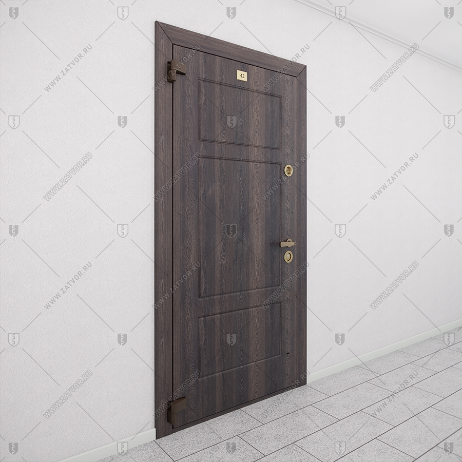 Взломостойкая входная дверь "Кебрион" БАСТИОН-3_4