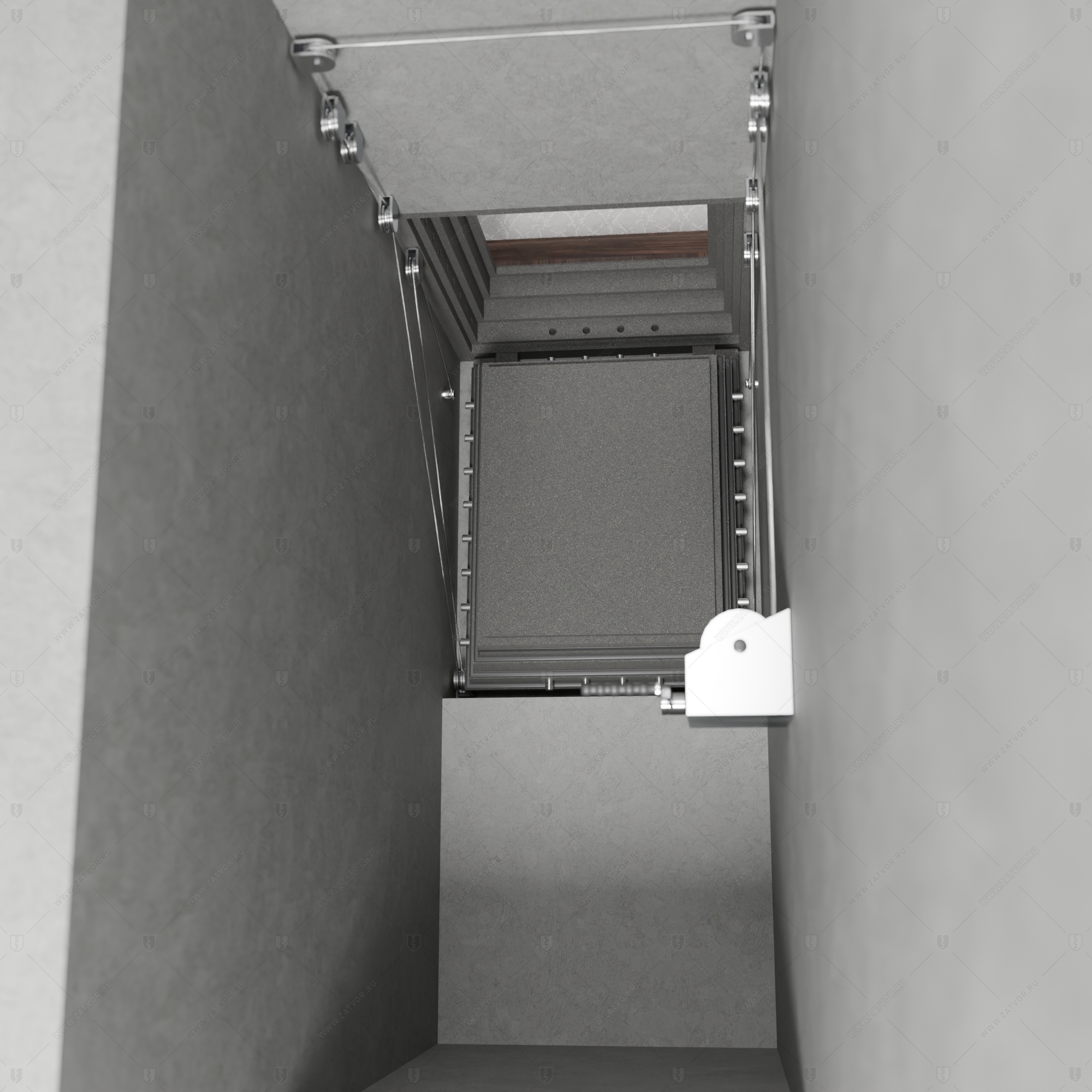 Аварийный противопожарный люк "Акмон" для комнаты спасения БАСТИОН-7_7