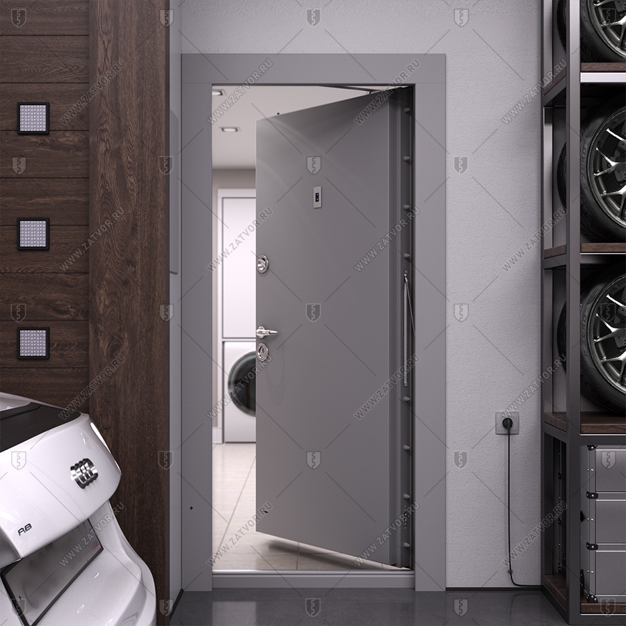 Внутренняя бронированная входная дверь "Клития" БАСТИОН-2 BR4_6