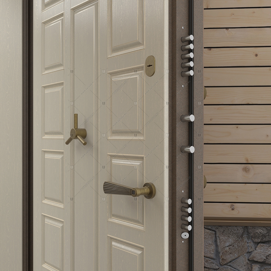 Пожаростойкая бронированная входная дверь "Полибот" БАСТИОН-3 BR4 EIS60_9