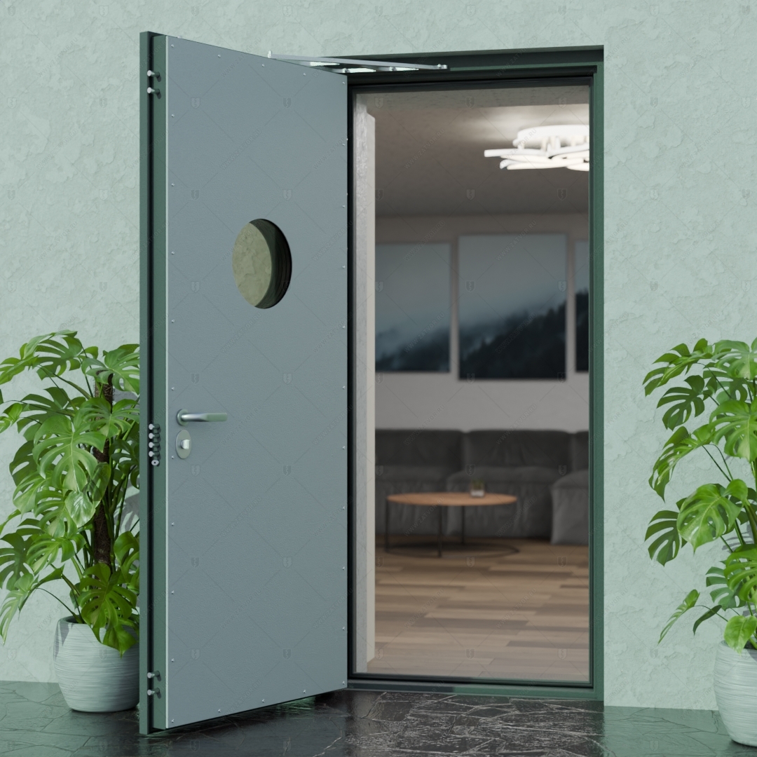 Взломостойкая входная дверь "Немертея" БАСТИОН-1_5