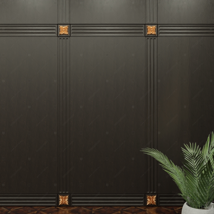 Скрытая дверь "Клото" СуперЛюкс с наружной панелью из МДФ_3