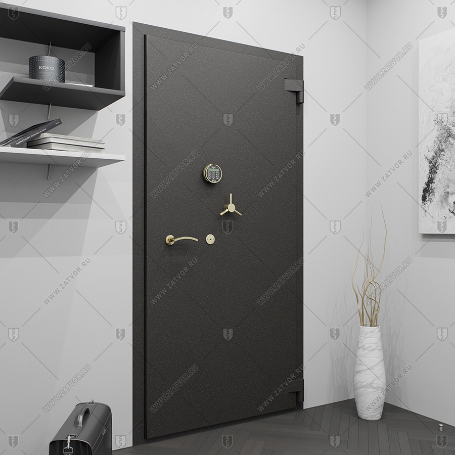 Пулестойкая сейфовая дверь "Зефир" БАСТИОН-5 BR4_4