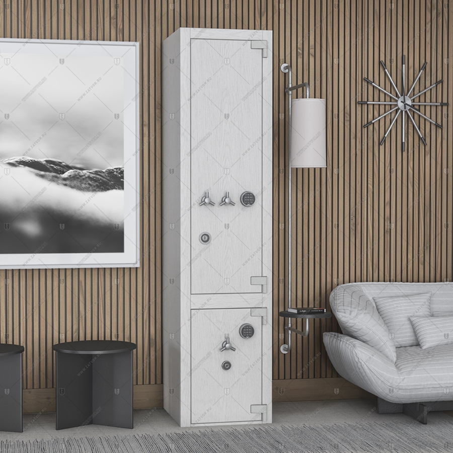 Сейфово-оружейная стойка Диана с облицовкой из МДФ_6