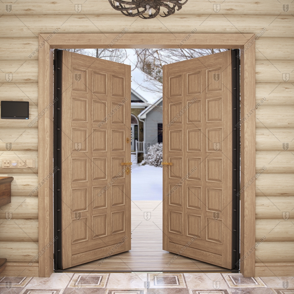 Входная группа для коттеджа на базе "Фоя" БАСТИОН-2_7