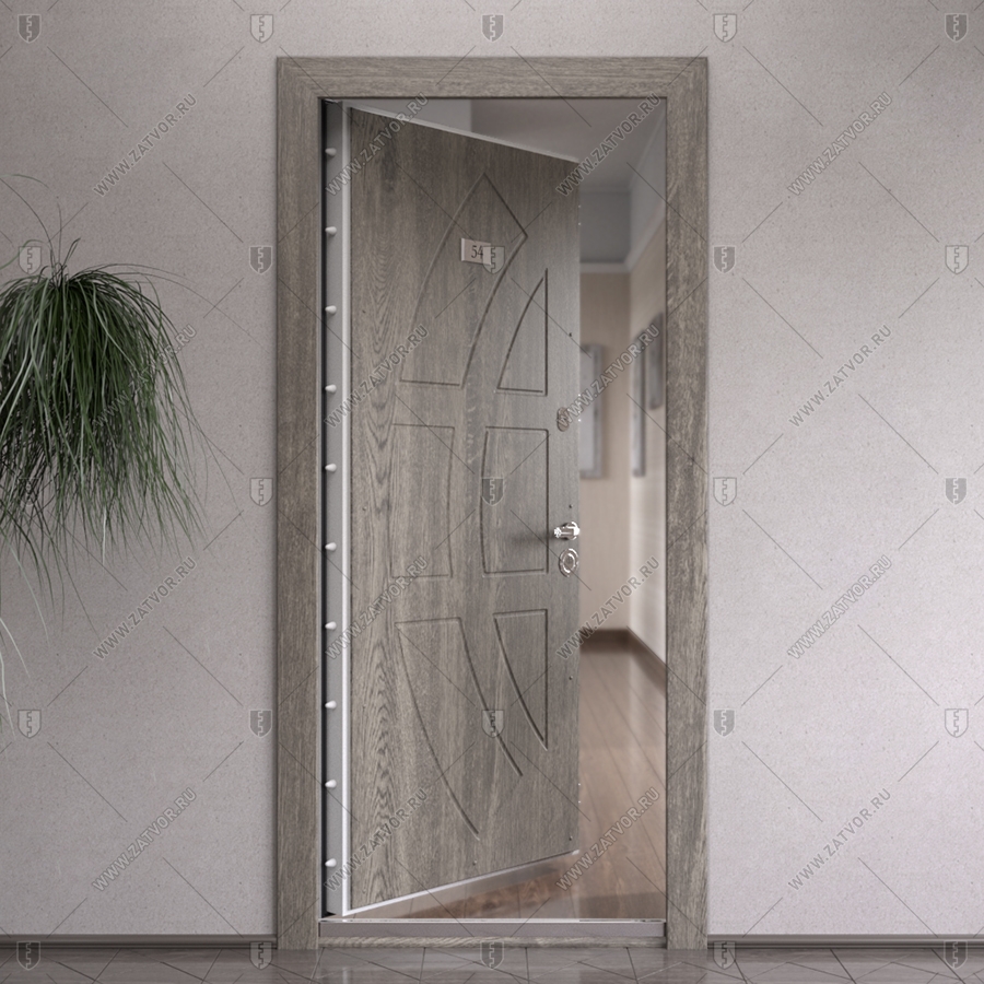 Внутренняя стальная дверь "Каппа" СуперЛюкс_6