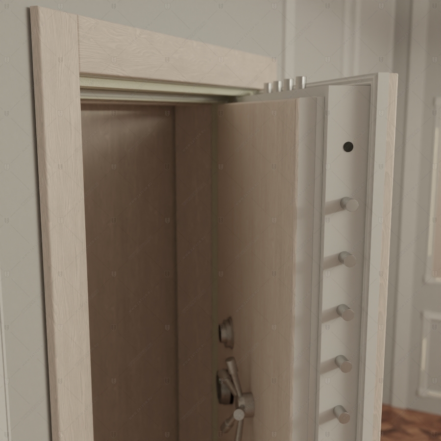 Комплект из двух дверей: внутренняя дверь "Мойра" БАСТИОН-3 и наружная дверь "Клото" БАСТИОН-1_11