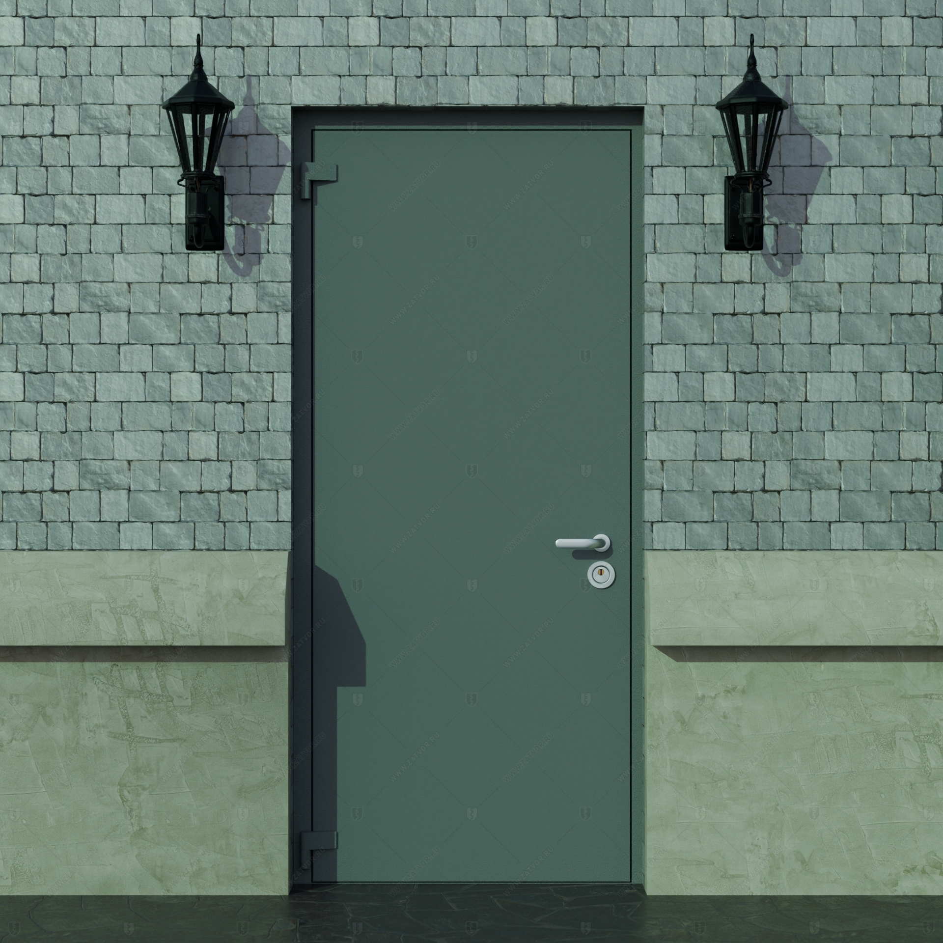 Взломостойкая входная дверь "Крон" БАСТИОН-1_2