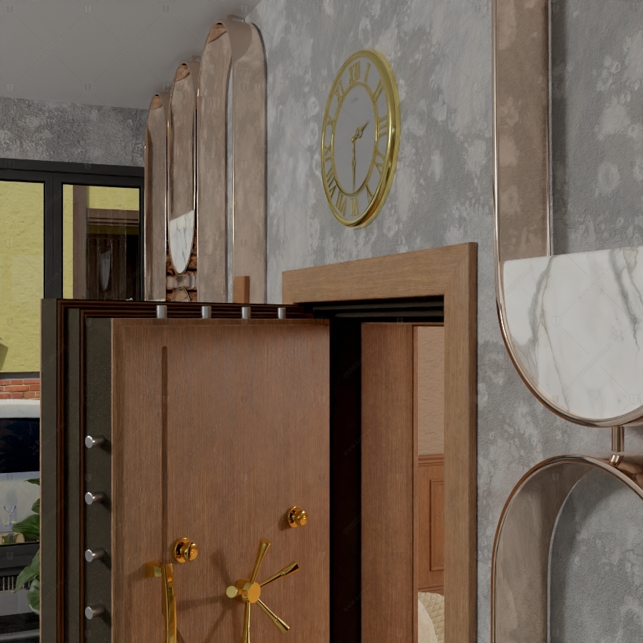 Взломостойкая сейфовая дверь "Липс" БАСТИОН-5_10