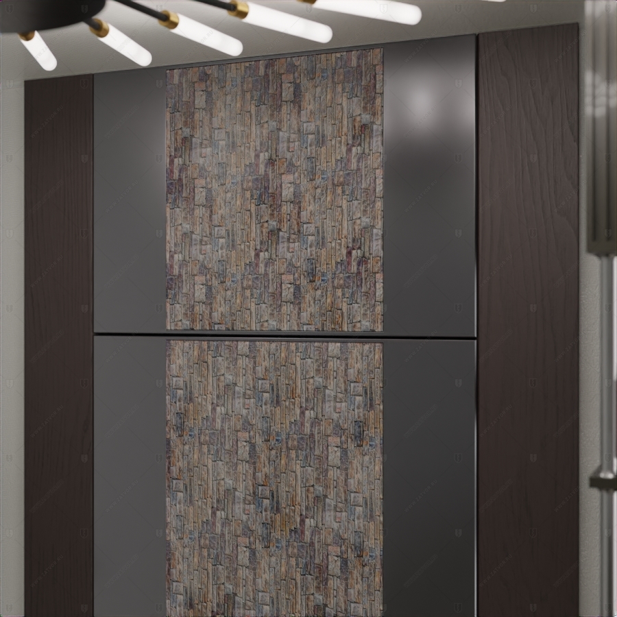 Пожаростойкая внутренняя входная дверь "Рек" БАСТИОН-3 BR4 EIS60_12