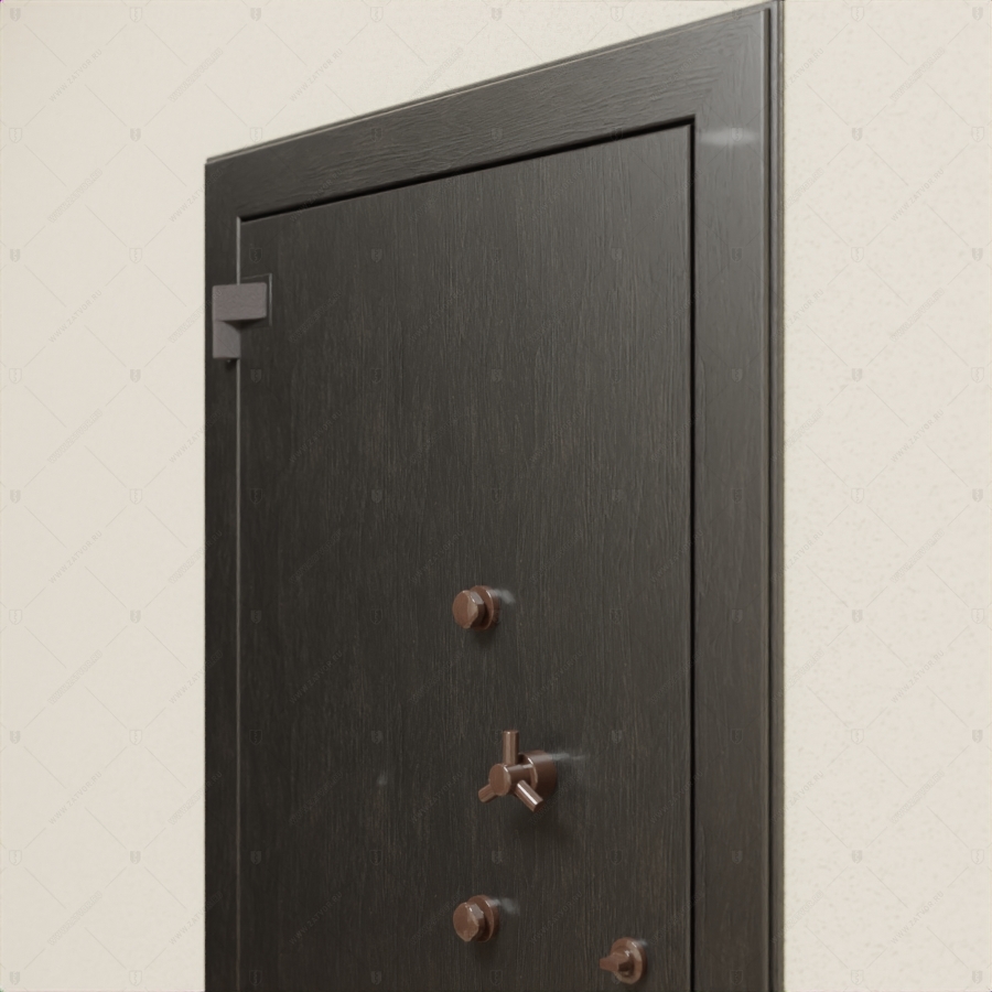 Пожаростойкая внутренняя стальная дверь "Лахеса" БАСТИОН-3_9