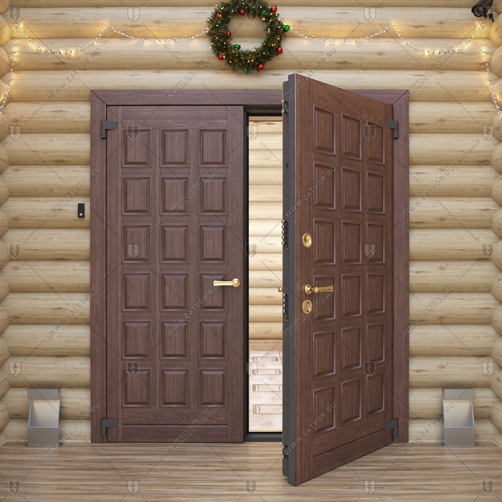 Входная группа для коттеджа на базе "Фоя" БАСТИОН-2_8